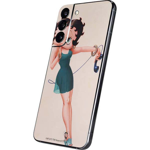 Betty Boop On the Phone Galaxy S22 Plus Skin